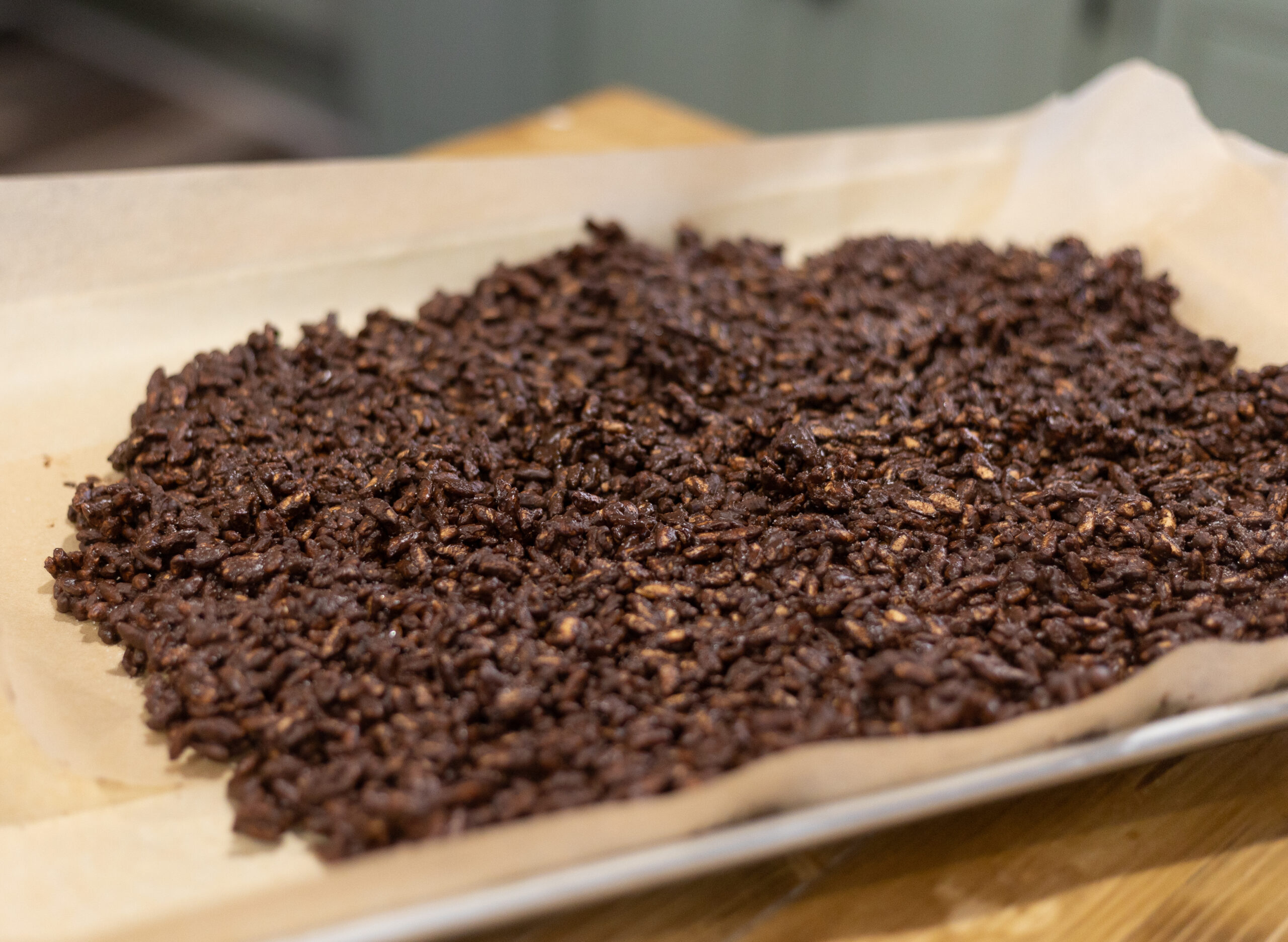 Easy 4-Ingredient Nut Butter Chocolate Crunch Bars