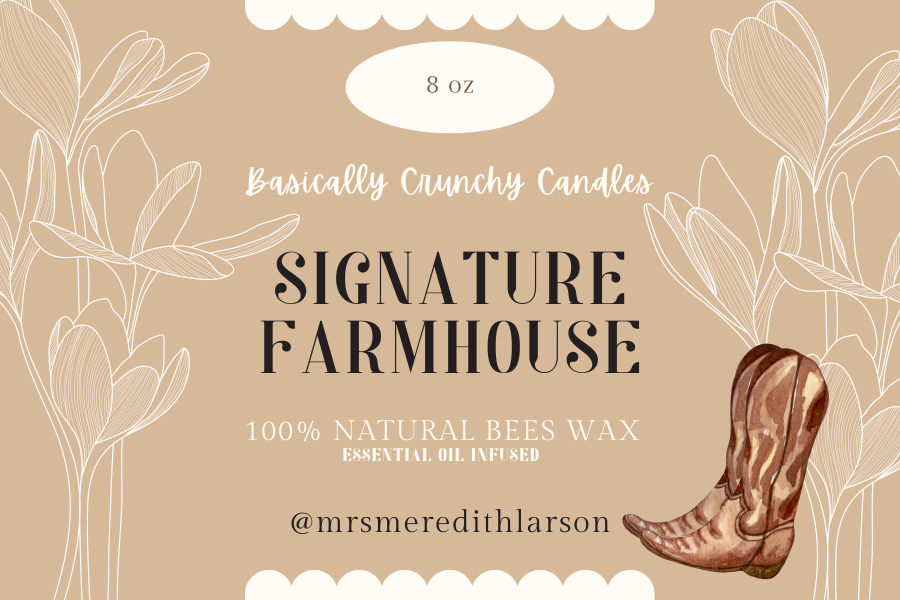 Signature Farmhouse Candle