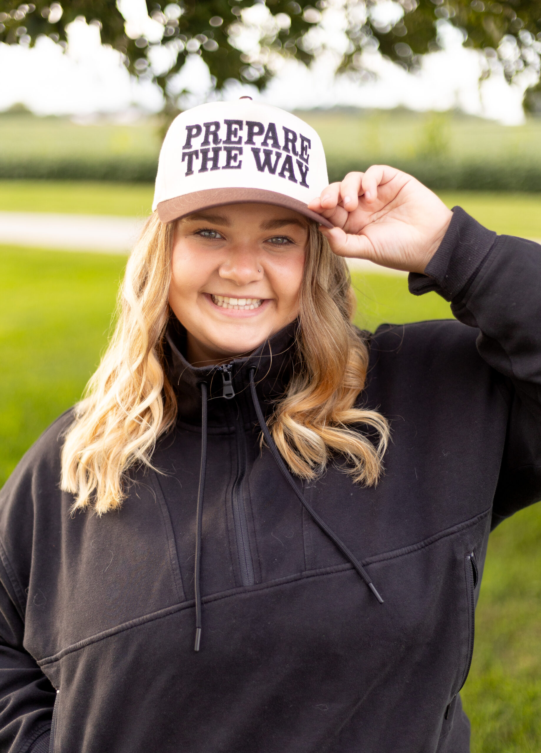 Adoption Fundraiser - PREPARE THE WAY Embroidered Hat - Image 2